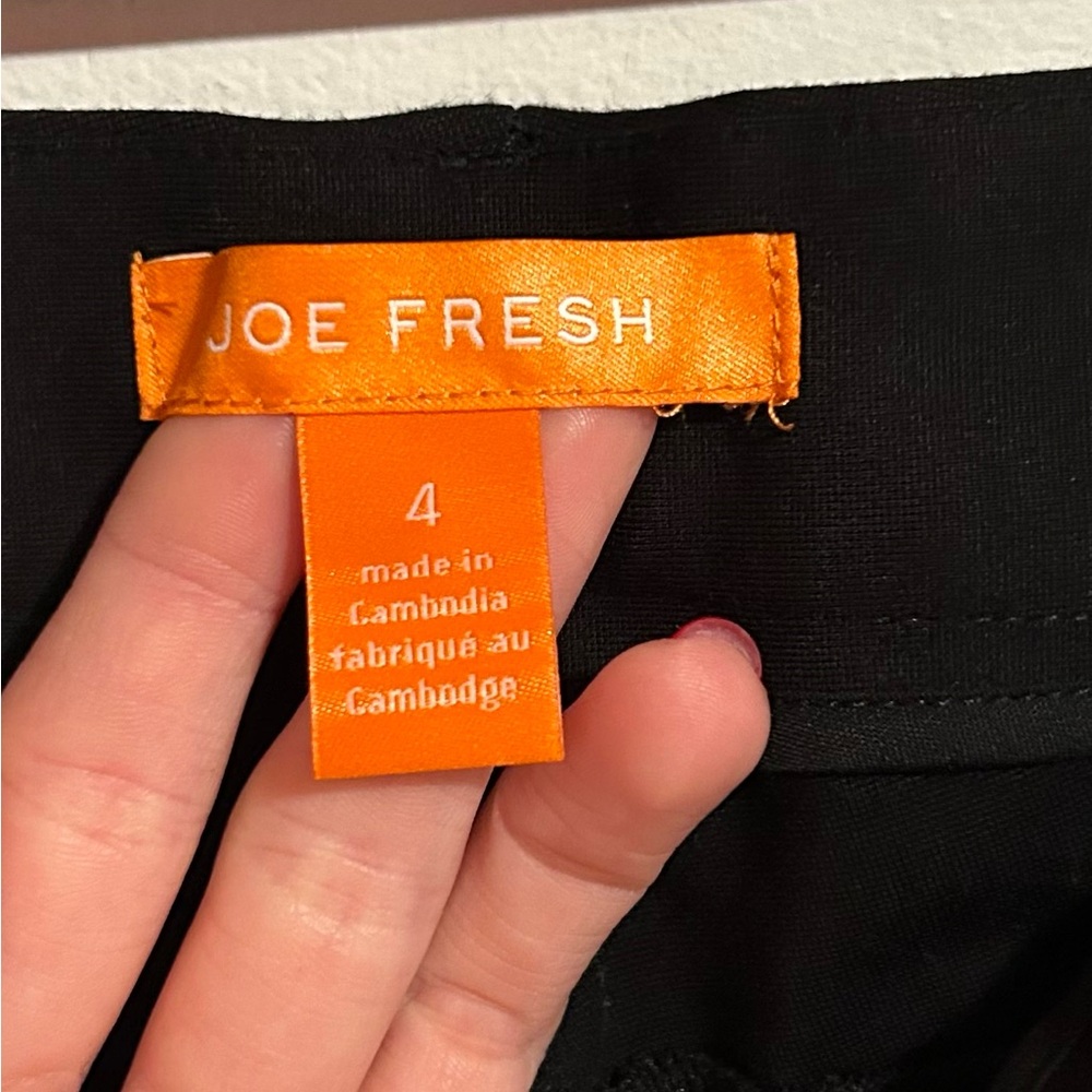 NWT Joe Fresh Black Pants - Picture 3 of 11